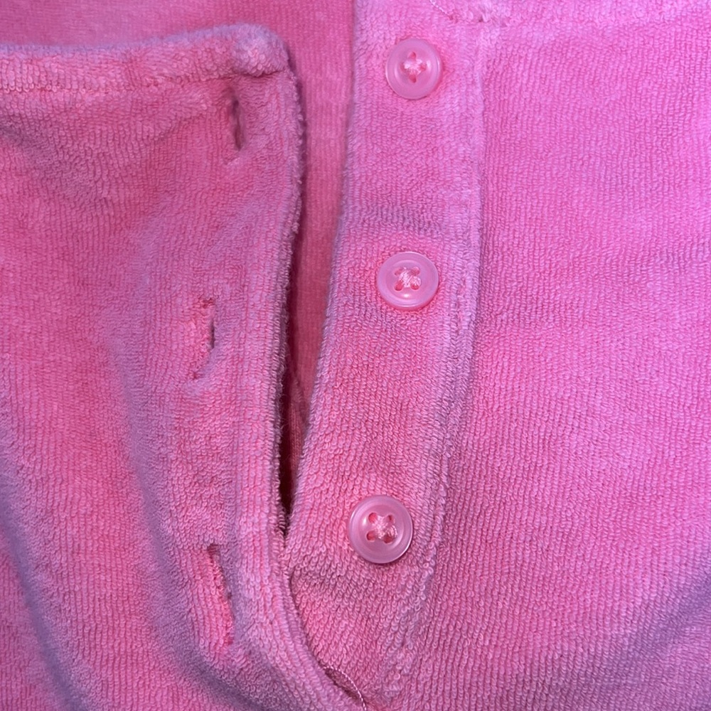 Janie and Jack Pink Terrycloth Dress Swim Coverup size 4 - Picture 6 of 7